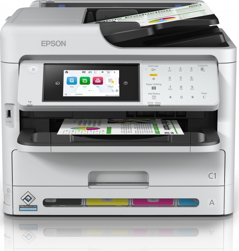 Printer multifunksional Epson WF-C5890DWF (C11CK23401), A4, 4800 x 1200 dpi, i zi