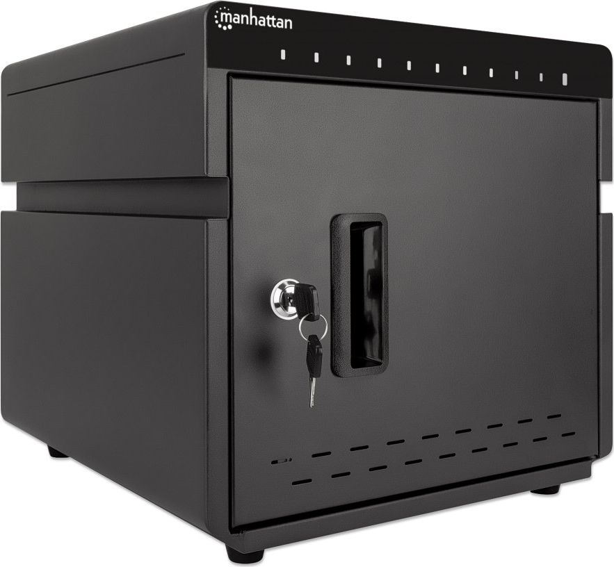 Stacion karikimi Manhattan 715942, 10x USB C, 3A, metalik