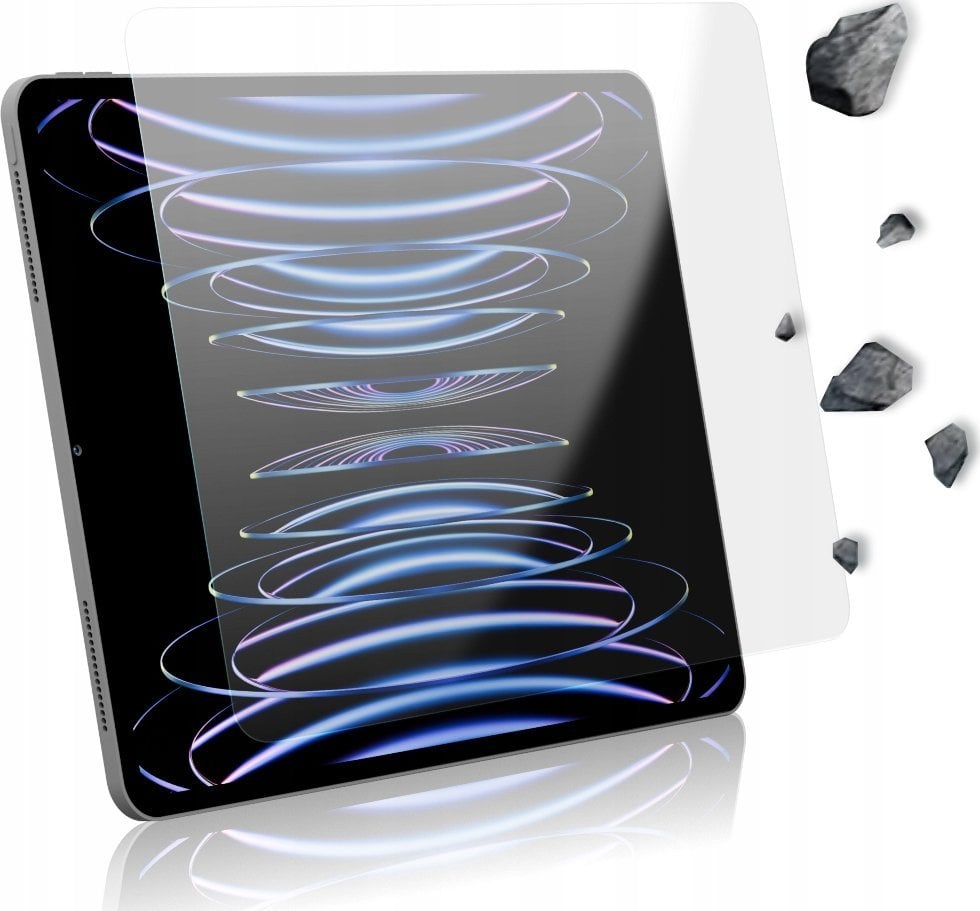 Qelq hibrid me aplikator Grizz Easy për Apple iPad Pro 11" M4 2024, transparent