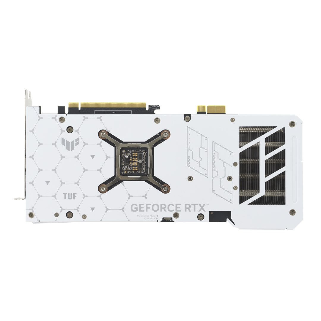 Kartelë grafike ASUS GeForce RTX 4070 Ti SUPER BTF TUF OC, 16GB, e bardhë