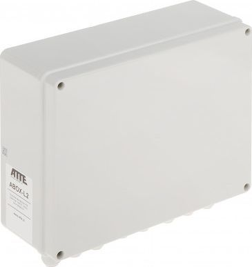 Kuti për antenë Atte ABOX-L2, 248 x 198 x 96 mm, e hirtë