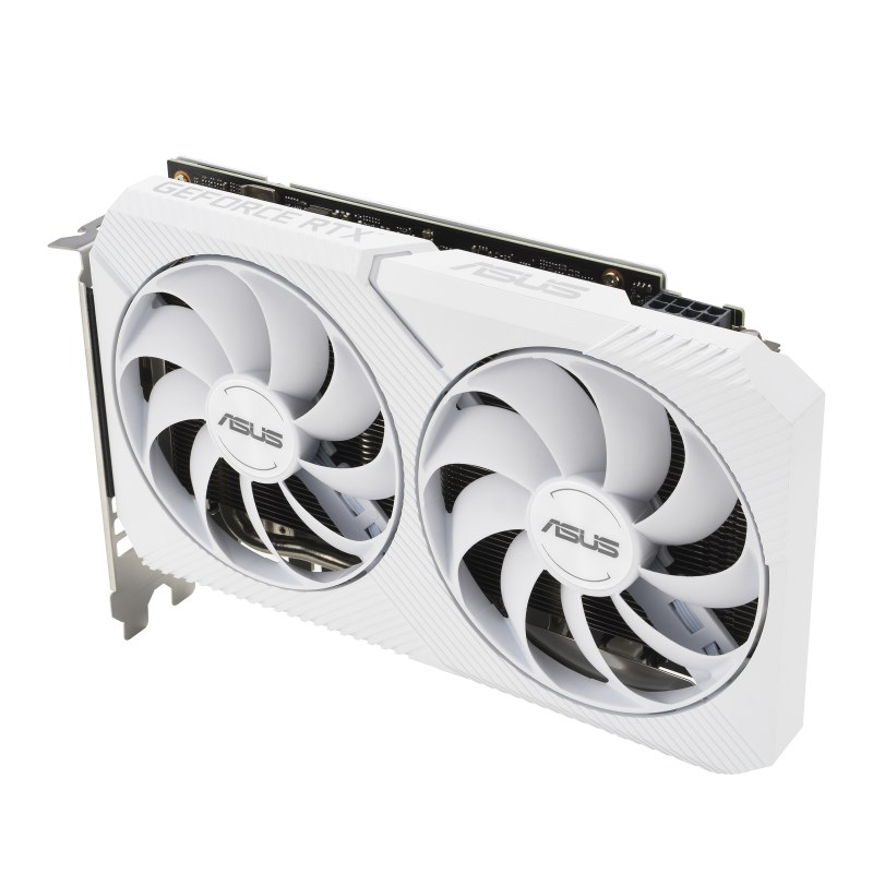 Kartë grafike ASUS NVIDIA GeForce RTX 3060, 8 GB GDDR6, DUAL-RTX3060-O8G-WHITE