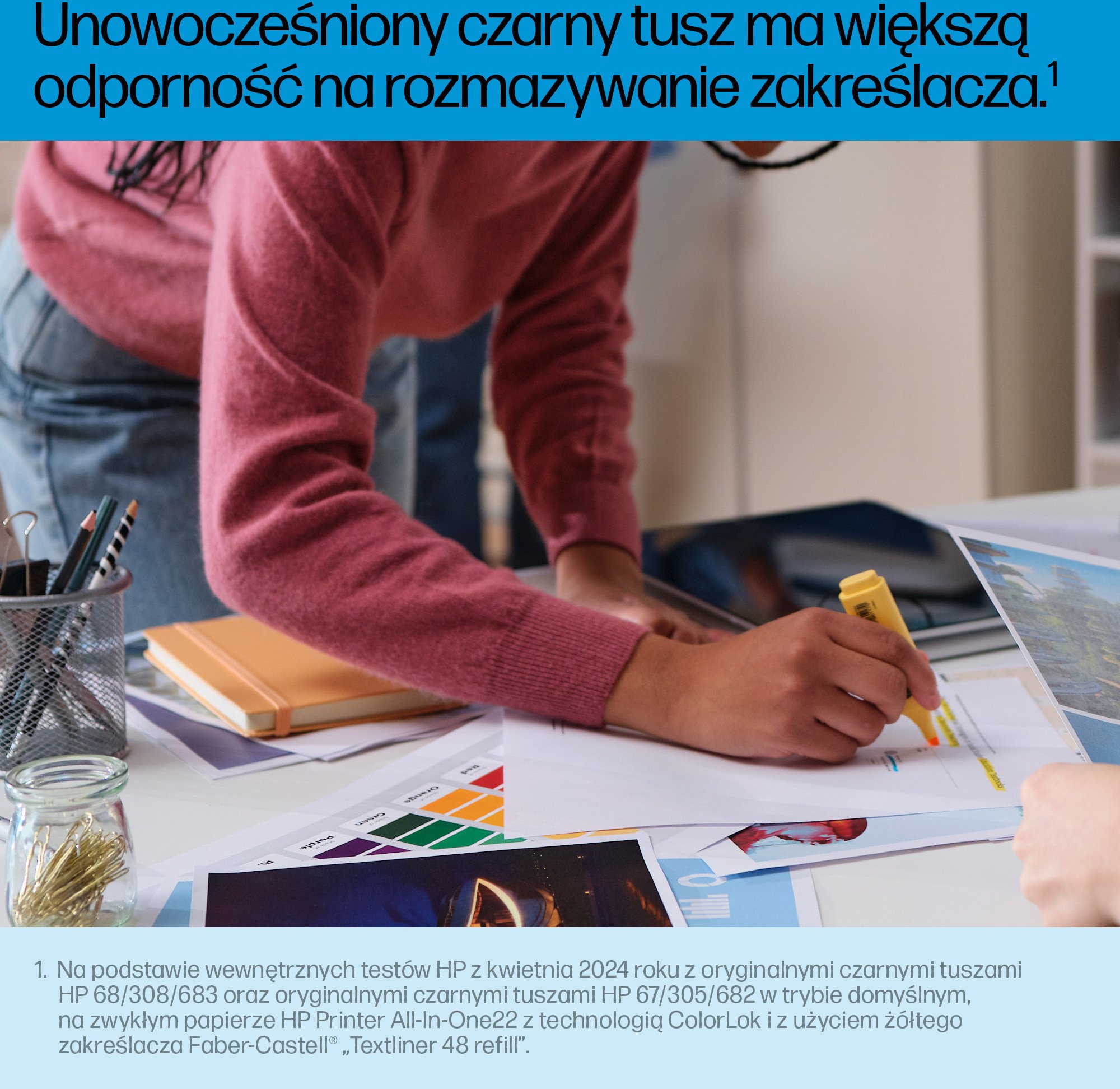 Katridha boje HP 308, origjinale, e zezë