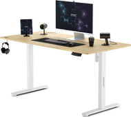 Tavolinë SENSE7 Nojo, 140cm x 70cm, e bardhë/ druri e lehtë