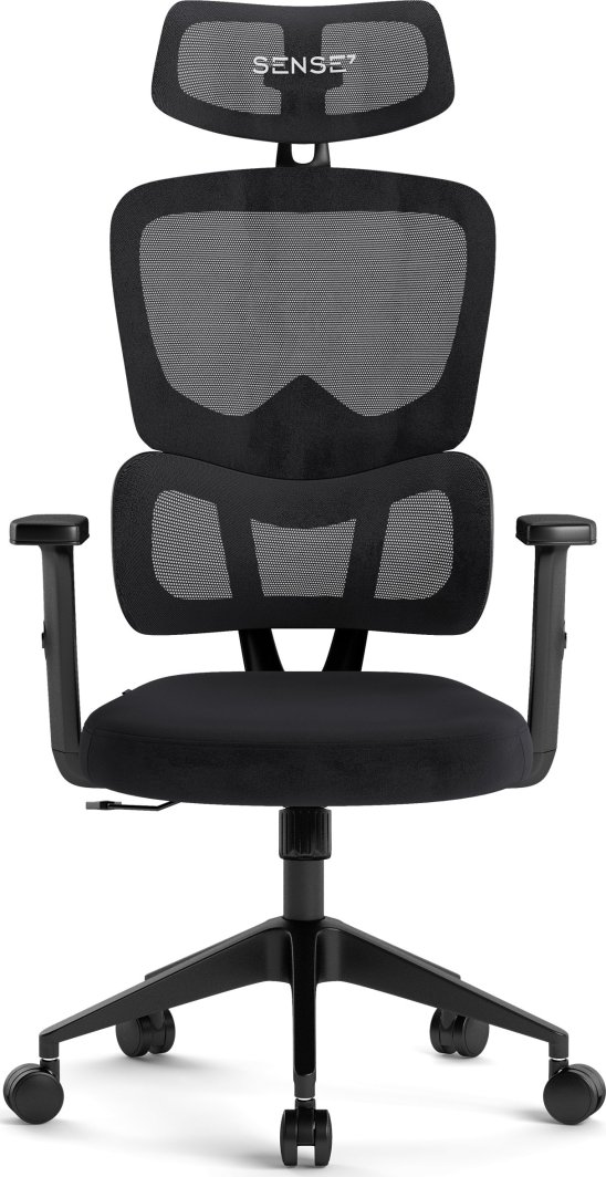 Канцелариско столче SENSE7 Veno, црно