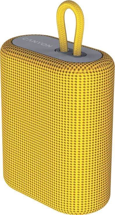 Altoparlant portativ Canyon BSP-4, Bluetooth 5.0, radio FM, i verdhë
