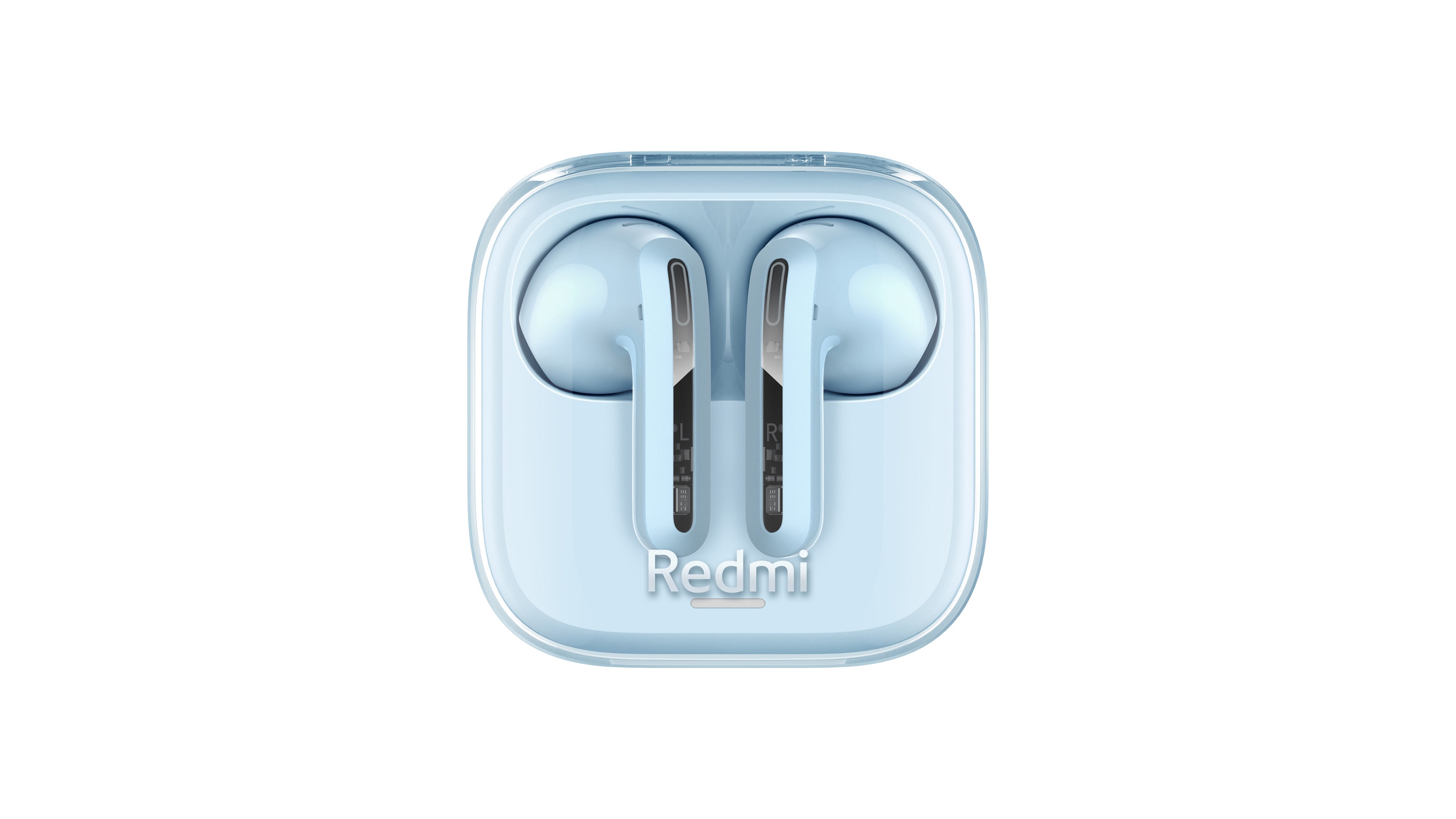 Dëgjuese Bluetooth Xiaomi Redmi Buds 6 Active, pa tel, 14.2mm, e kaltër