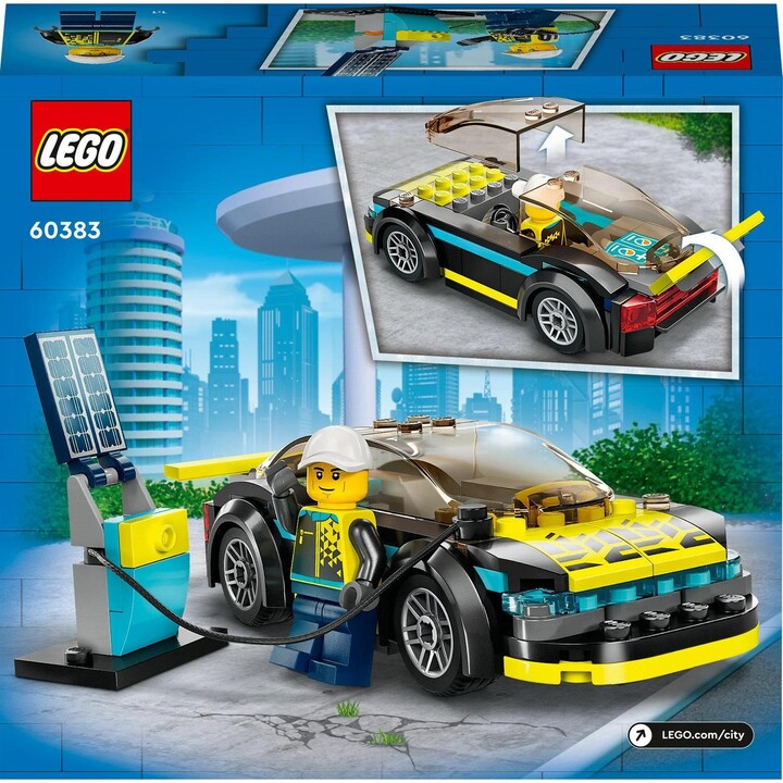 Set LEGO® City 60383 Electric Sports Car, 95 pjesë