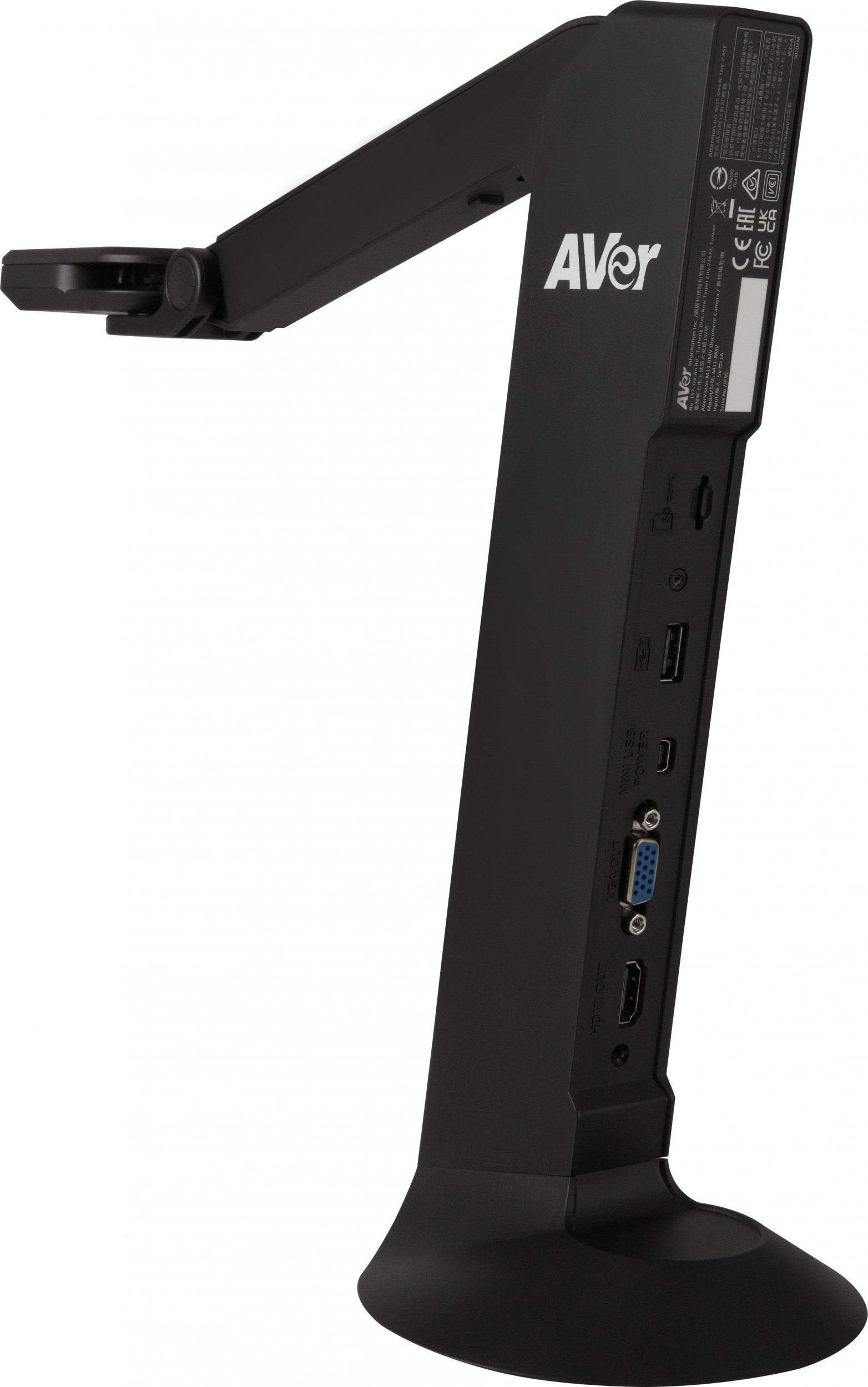 Kamerë dokumentesh AVerMedia M11-8MV, 8MP, 20x, e zezë