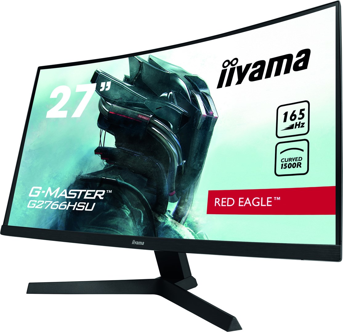 Monitor iiyama G-MASTER G2766HSU-B1, 27", 1920 x 1080, Full HD, 165 Hz, i zi