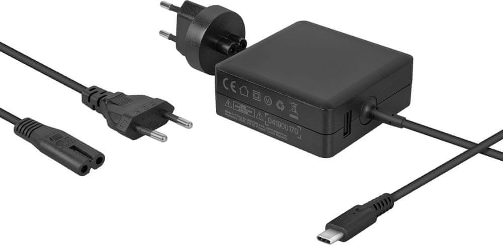 Полнач Avacom ADAC-FCA-65PD, USB Type-C, 65W Power Delivery, бел