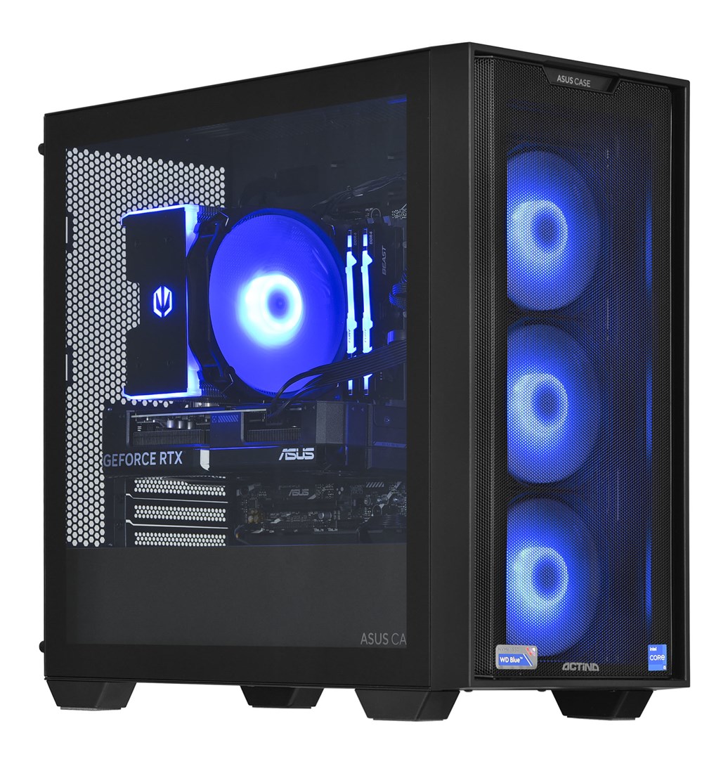 Kompjuter Gaming Actina, AMD Ryzen 7 5700X, 32GB DDR4, 1TB SSD, NVIDIA RTX 4070, Mini Tower, i zi Kompjuter Gaming Actina, AMD Ryzen 7 5700X, 32GB DDR4, 1TB SSD, NVIDIA RTX 4070, Mini Tower, i zi