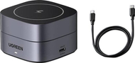 Karikues wireless me qëndrim ESR HaloLock 2 në 1, MagSafe, për iPhone, i zi