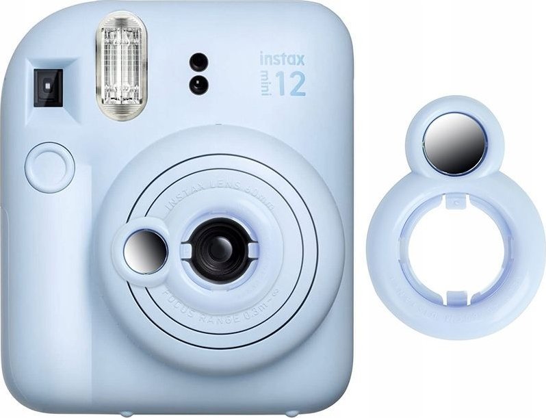 Aksesori pasqyrë LoveInstant për Fujifilm Instax Mini 12, për selfie, blu