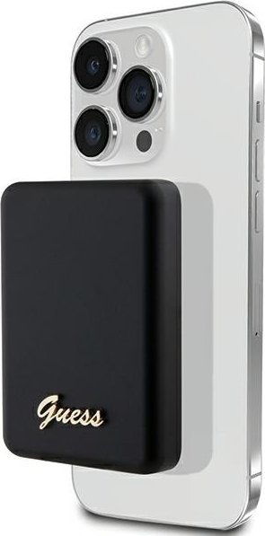 Powerbank wireless Guess GUPBM5ALGSGK, 5000mAh, 15W, i zi