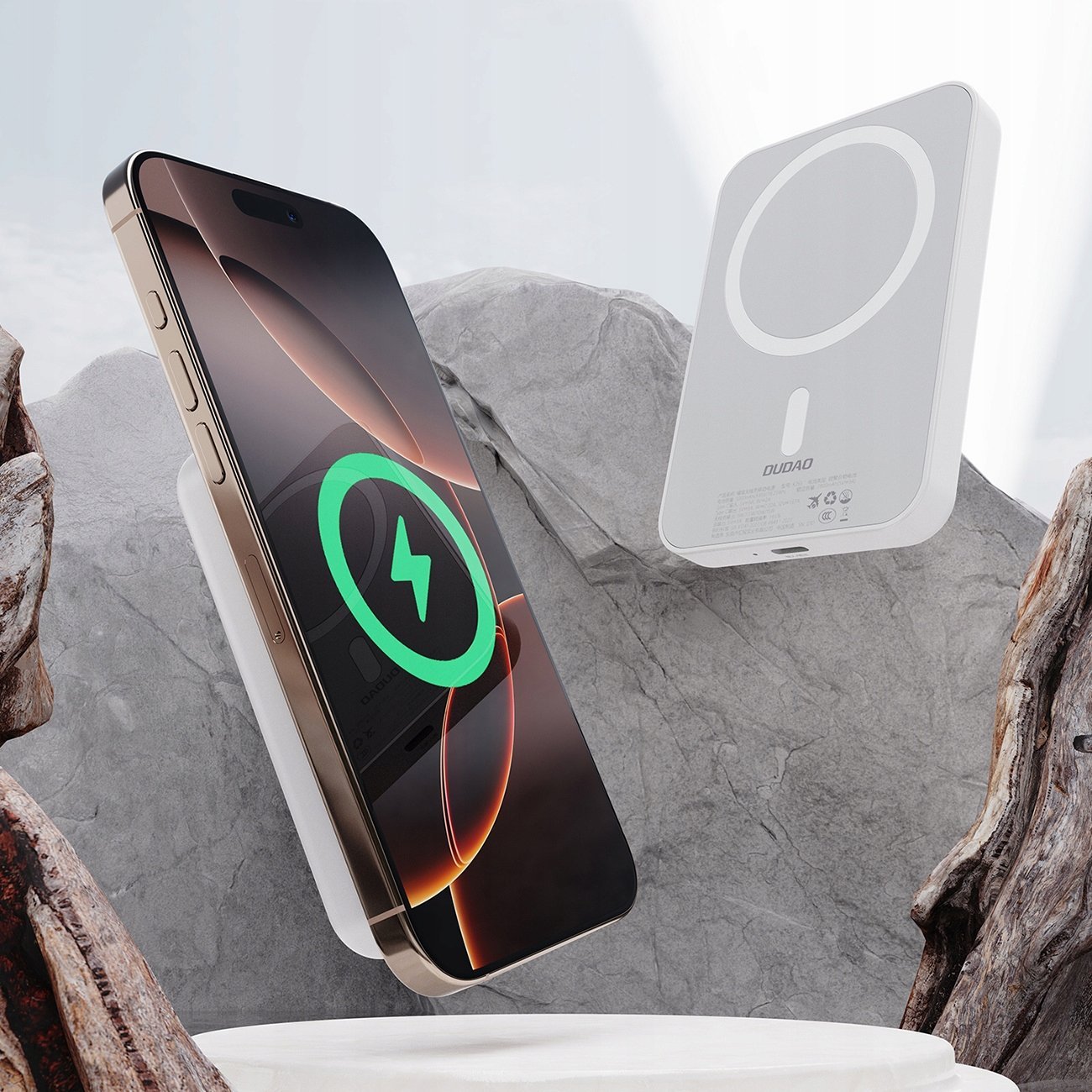 Powerbank Dudao K26S, 5000mAh, 20W, i bardhë