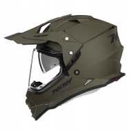 Helmetë motocross Nox N312, polikarbonat, ventilim i avancuar, e zezë