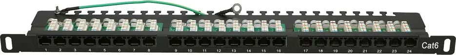 Patch panel ExtraLink EX.9663, 24 porta RJ45, Cat.6 UTP, i zi