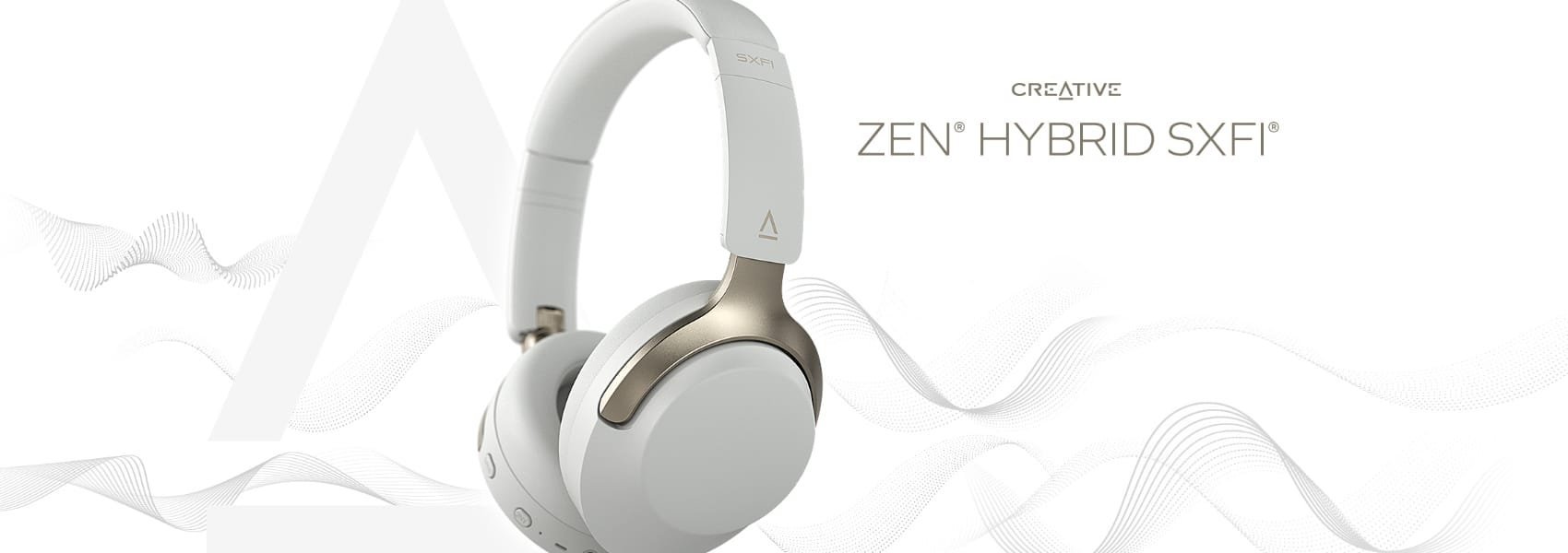 Kufje pa tela Creative Zen Hybrid SXFI, Stereo, me mikrofon, gri