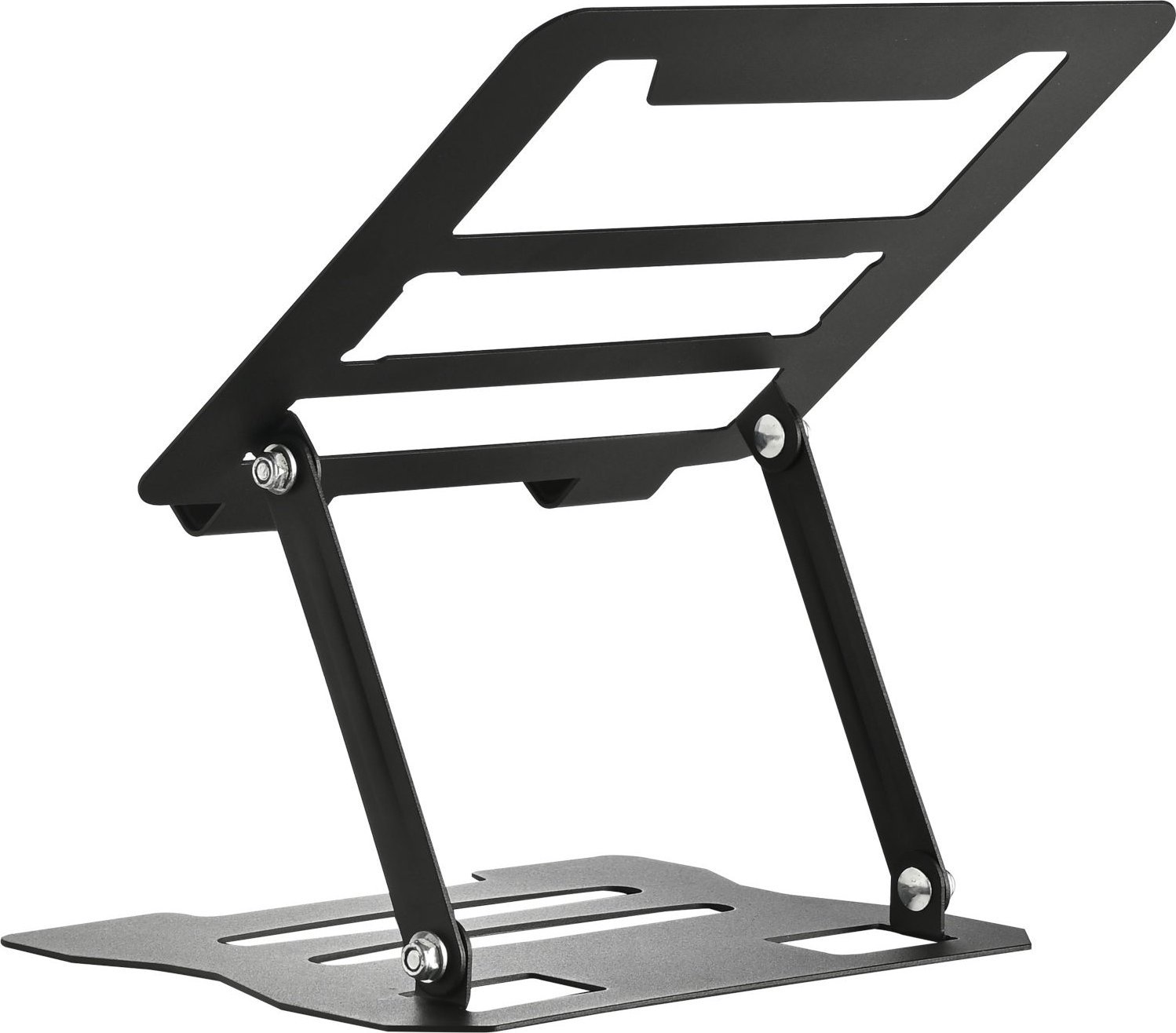 Држач за лаптоп Mozos Ergonomic N2-BK, прилагодлив, ергономски, црн