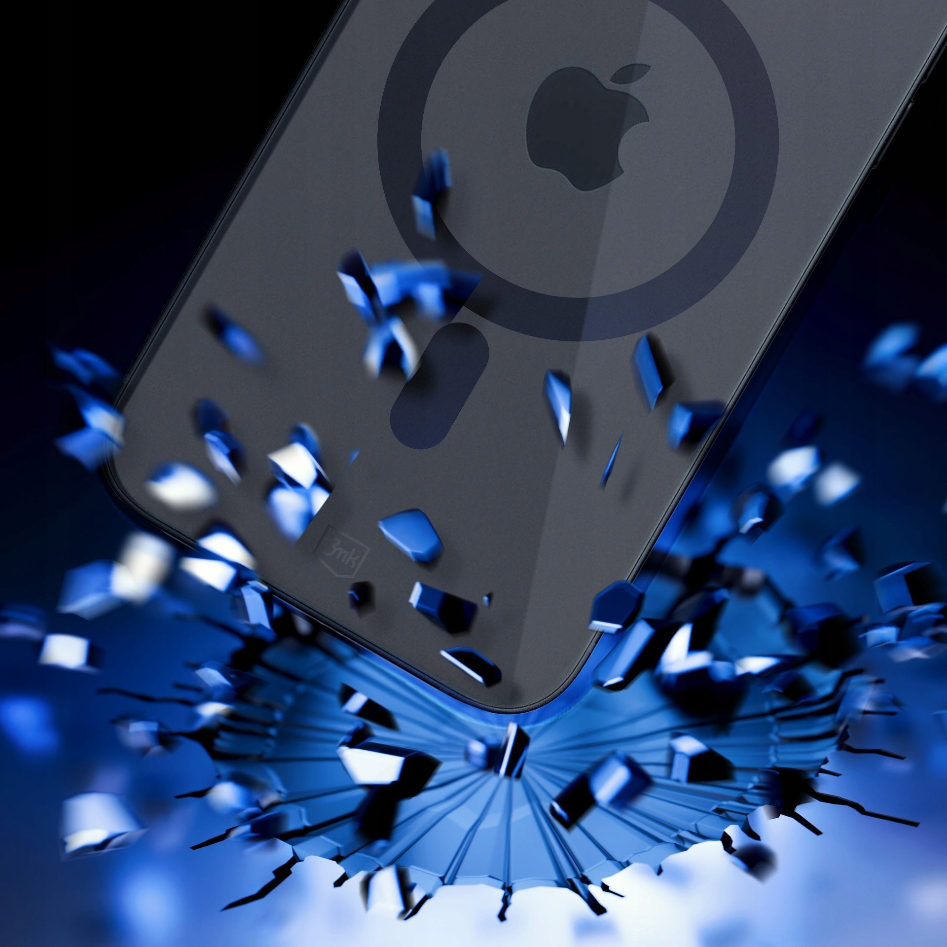 Maskë mbrojtëse 3MK Satin Armor MagCase për iPhone 15 Plus 6.7", përputhshme me MagSafe, transparente