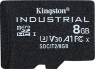 Kartë memorie Kingston Industrial MicroSDHC 8 GB Class 10 UHS-I/U3 A1 V30