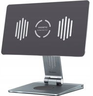 Магнетен држач со хаб YENKEE YSN 04 TASK, за iPad 11\", USB C PD, HDMI, сив