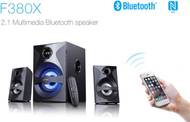 Altoparlant Bluetooth F380x, stereo, i zi/i kaltër