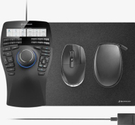 Tastierë Connect 3D, me kabllo, e zezë