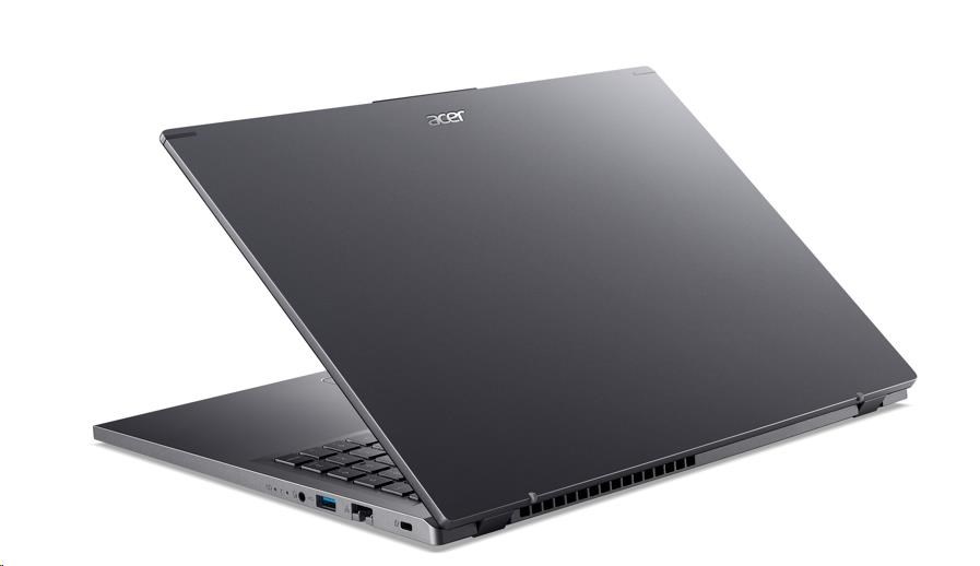 Laptop Acer Aspire 16 (A16-71GM-76JL), 16", Intel Core Ultra 5 125H, 16GB RAM, 1TB SSD, NVIDIA RTX 3050, i hirtë