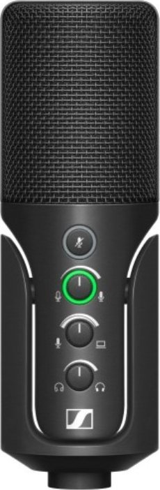 Сет за стриминг Sennheiser Profile, USB-C микрофон, прилагодлива рака, црна