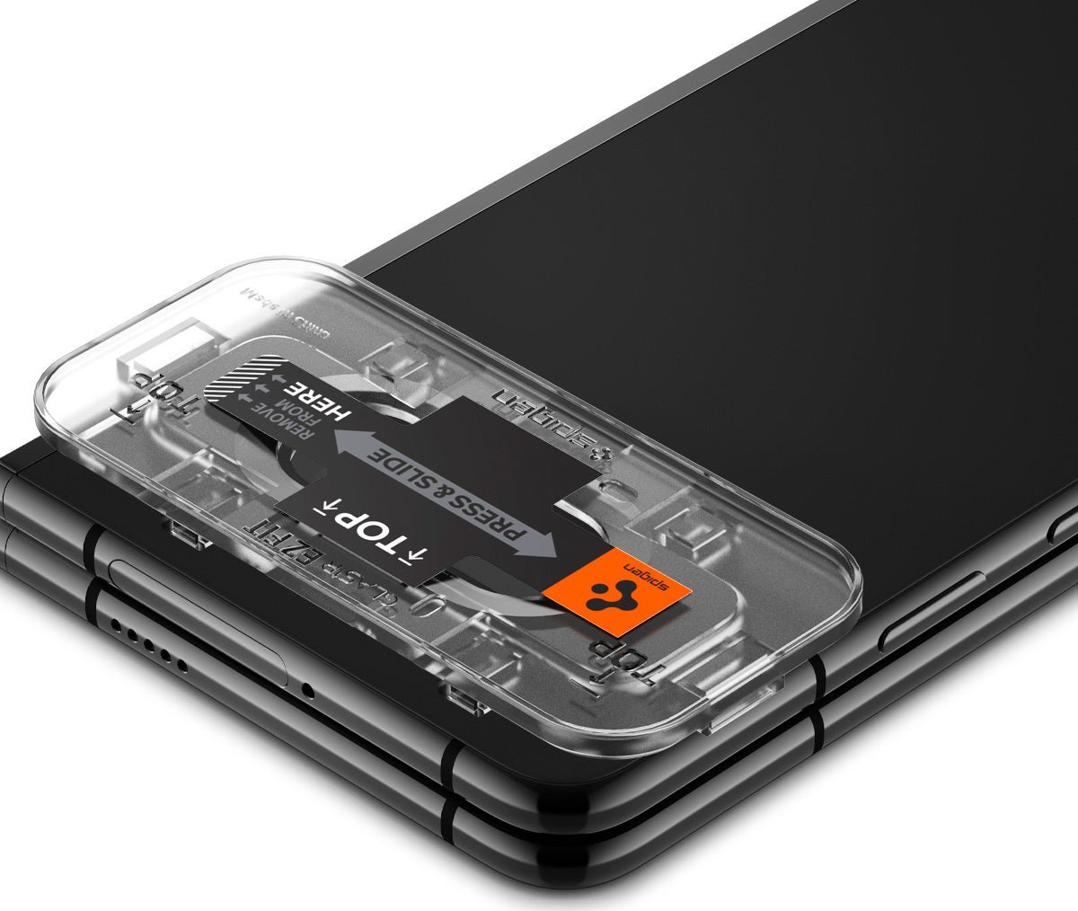 Mbrojtës kamere Spigen Glass EZ Fit Optik Pro, set 2 copë, për Google Pixel Fold, i zi