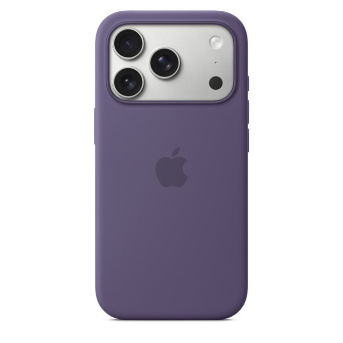 Apple iPhone 17 Pro Silicone Case with MagSafe, Purple Fog