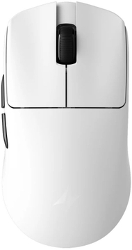 Maus gaming ATK F1 V2 Ultimate, wireless dual mode, USB C, i bardhë