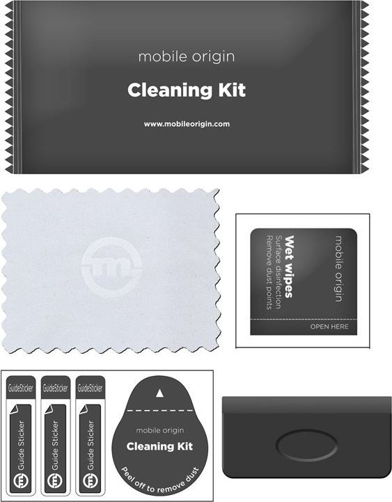 Заштитно стакло за екран Mobile Origin EasyGlass за Realme C53, Double Strong, проѕирно