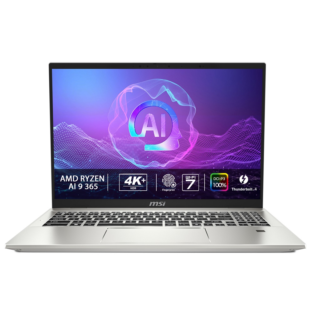 Laptop MSI Prestige A16 AI+ A3HMG, 16", 4K, AMD AI9-365, 32GB RAM, 1TB SSD, i hirtë