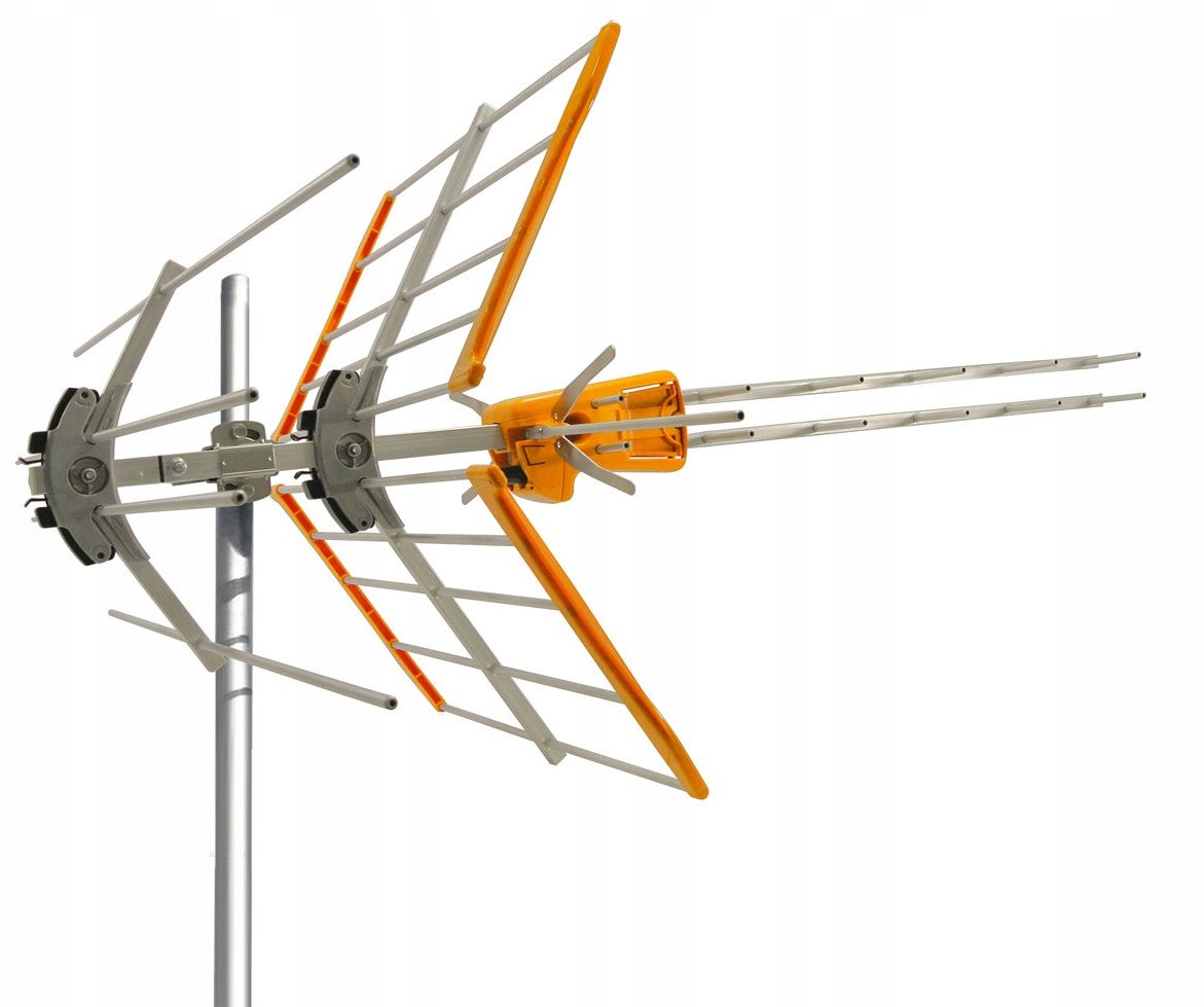 Antena drejtuese Televes V Zenith MIX UHF, kombinim parabole dhe antene, për sinjal tokësor