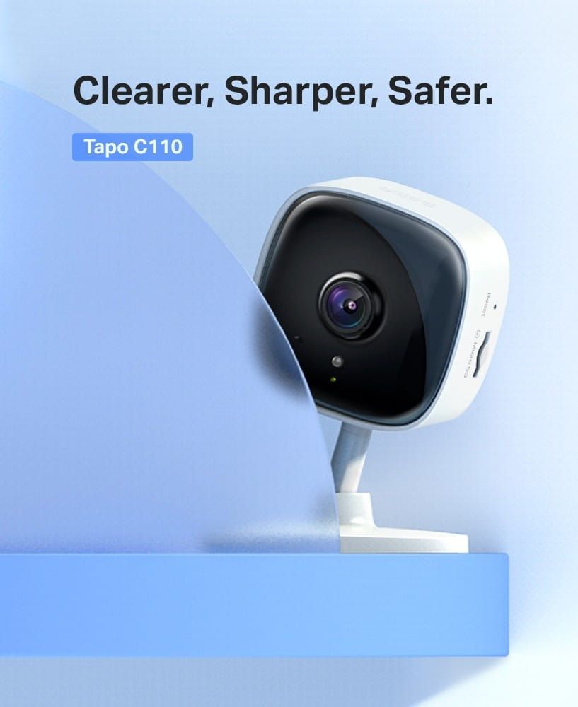 Kamerë IP TP-Link Tapo C110, 3 Mpx, Wi-Fi, e bardhë