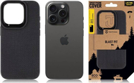 Mbrojtëse telefoni Tactical Blast Pit për iPhone 15 Pro, TPU, e zezë