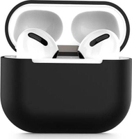 Mbulesë mbrojtëse Tech-Protect Icon për AirPods 3, silikon, për kuti karikimi, e zezë