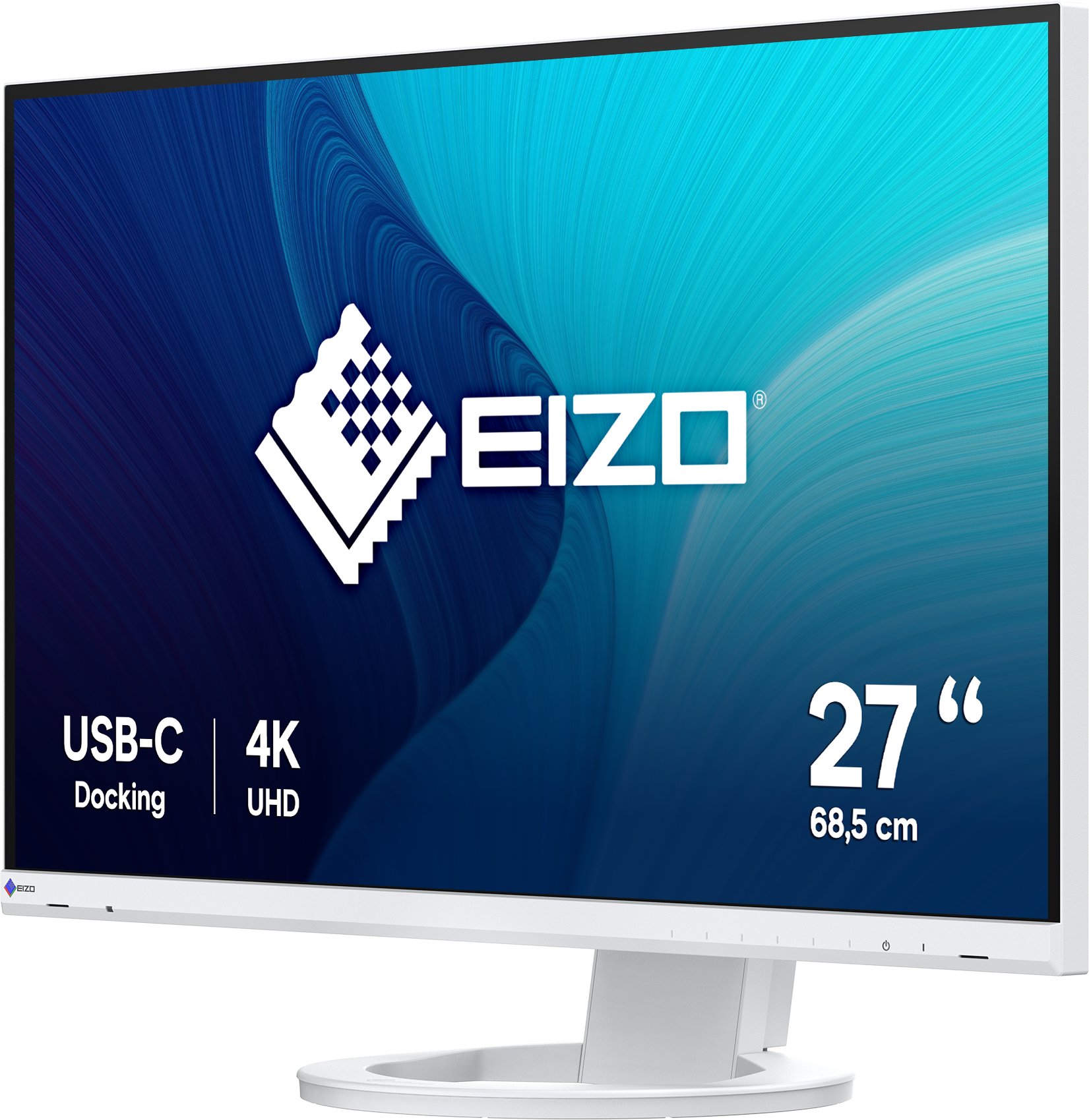 Monitor Eizo FlexScan EV2740S, 27", 4K Ultra HD, i bardhë