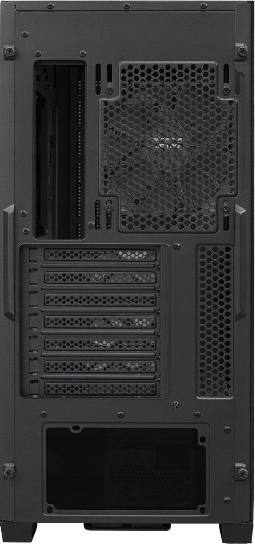 Kasë Cougar Uniface, e zezë, Midi Tower