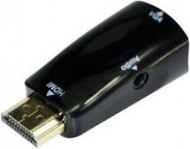 Përshtatës Gembird AV HDMI në D-Sub (VGA) + Jack 3.5mm Përshtatës Gembird AV HDMI në D-Sub (VGA) + Jack 3.5mm