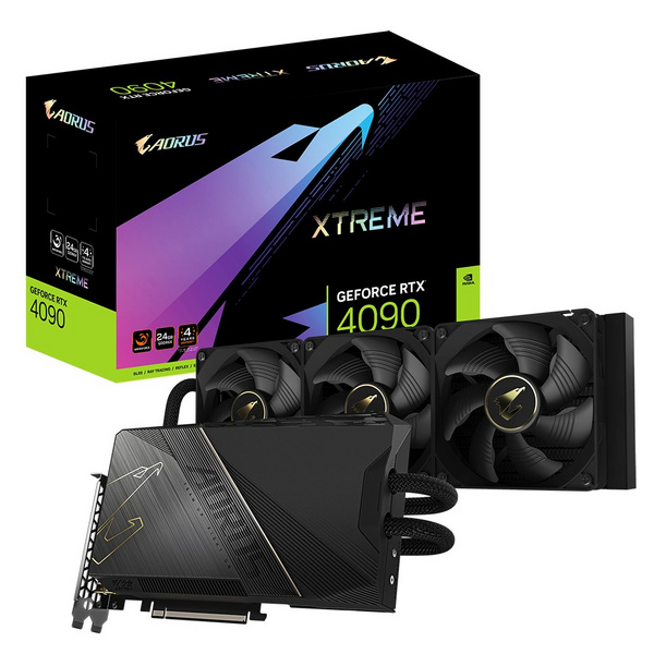 Kartë grafike GIGABYTE AORUS NVIDIA GeForce RTX 4090, 24 GB GDDR6X