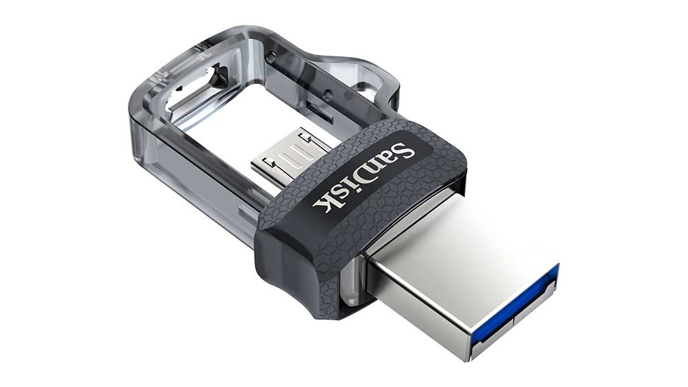 USB SanDisk Ultra Dual m3.0, 32 GB, USB Type-A / Micro-USB