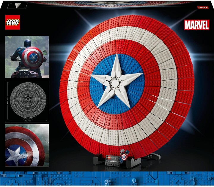 Lodër LEGO® Super Heroes Marvel 76262 Marvel Captain America Shield