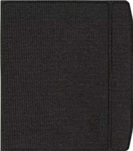 Заштитна навлака PocketBook Charge Case Era, платнена, со полнење, црна