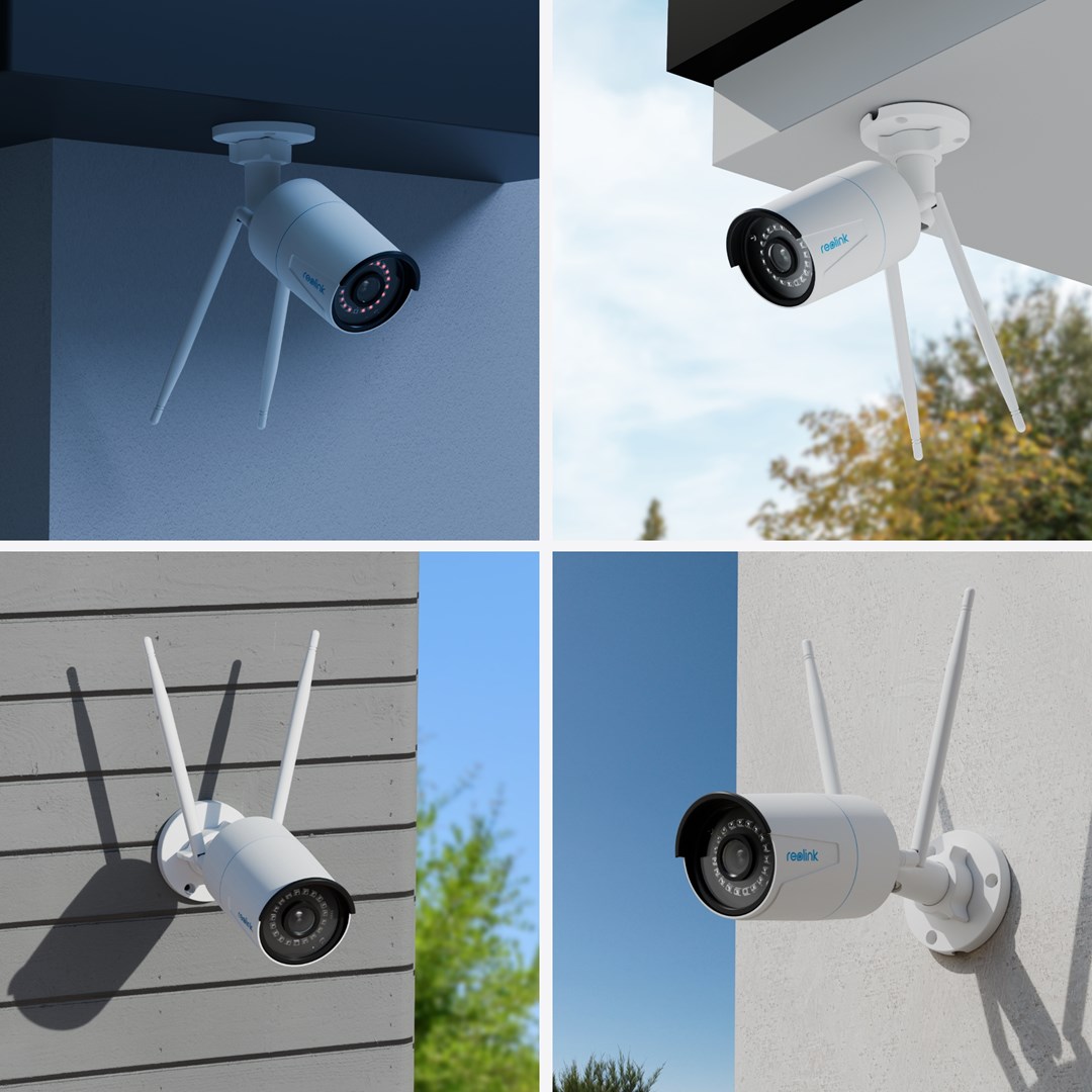 Kamerë sigurie Reolink W320, 5MP, Wi-Fi, e bardhë