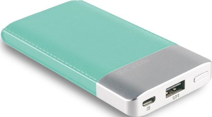Powerbank Realpower PB-4000 Fashion 4000mAh, e gjelbër