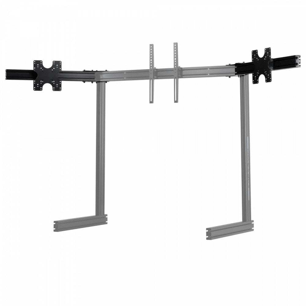 Shtesë për qëndrim monitorësh Next Level Racing Elite Triple, 21"-43", alumini, e zezë
